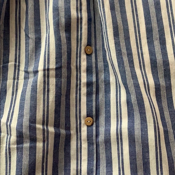 BLUE AND WHITE STRIPED DRESS! - Picture 3 of 3